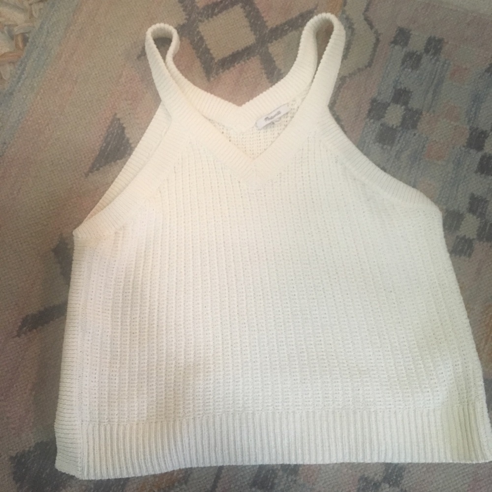 Madewell sleeveless sweater